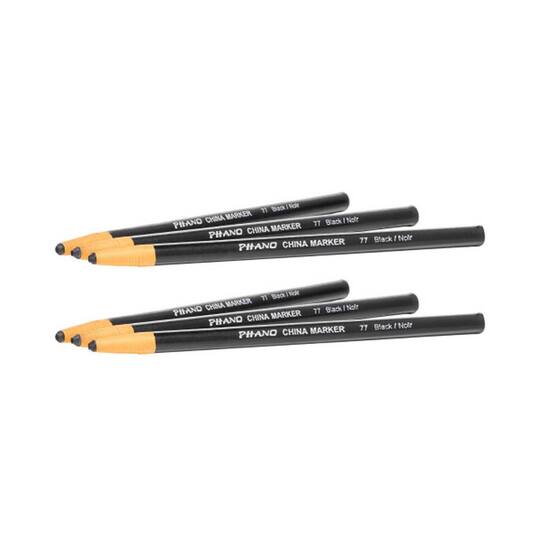 Dixon® Phano China Markers, 2 Packs of 12 By Dixon Ticonderoga Company in Black | Michaels®